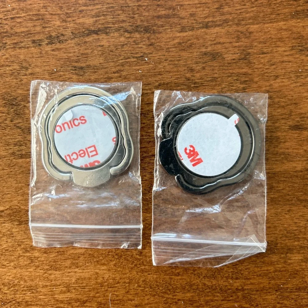 Cell Phone Skull Ring Grip